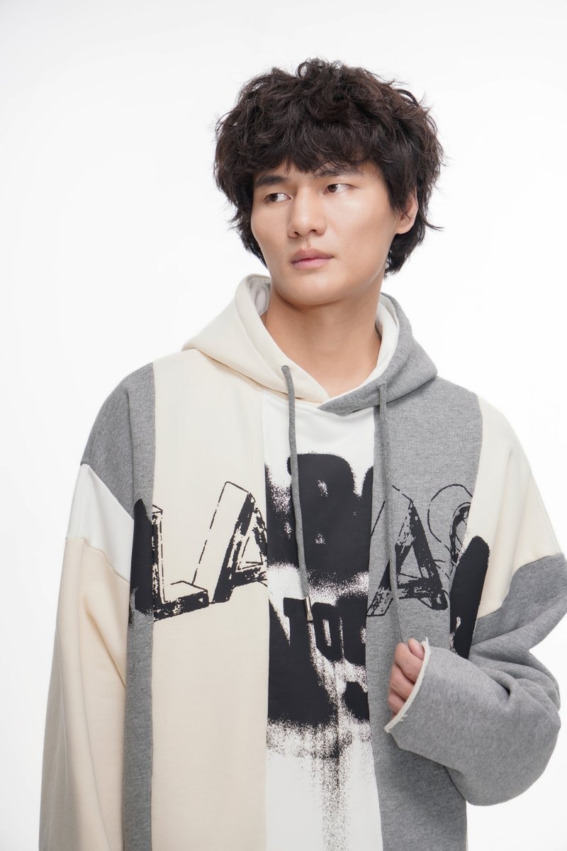 Slipped Grey Hoodie - Valabasas