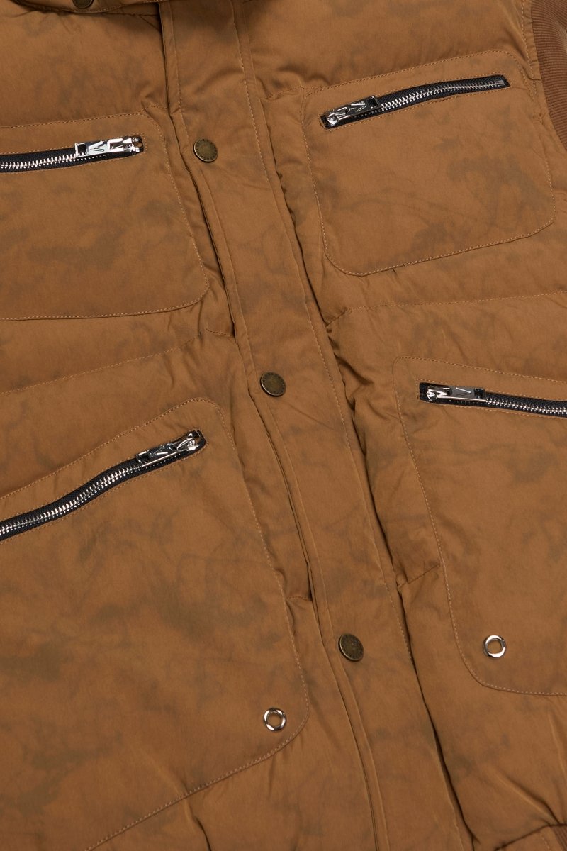 Smith Puffer Vest Vintage Brown