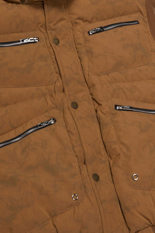 Smith Puffer Vest Vintage Brown - Valabasas