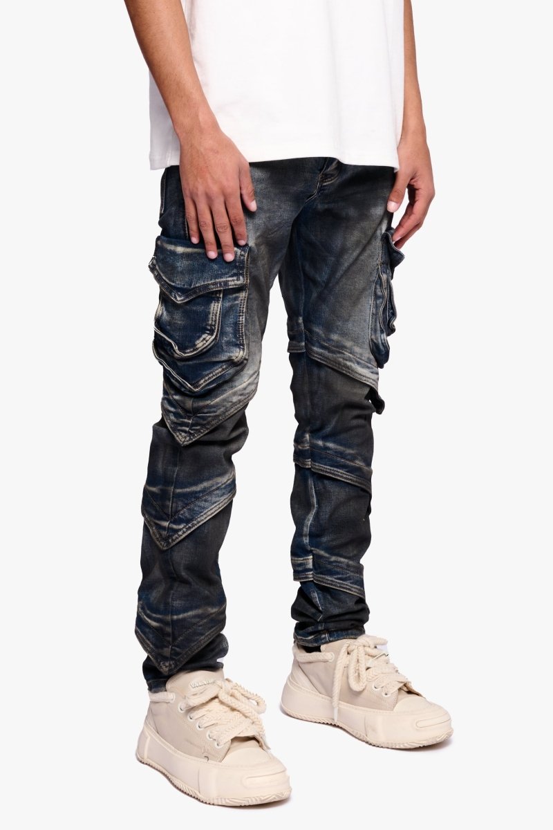 Smoto Dirty Dark Blue Skinny - Valabasas