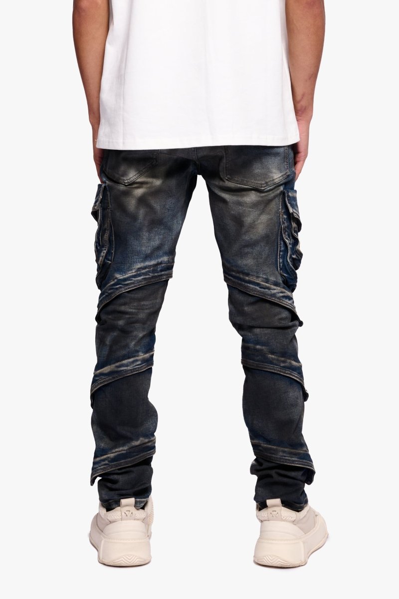 Smoto Dirty Dark Blue Skinny - Valabasas