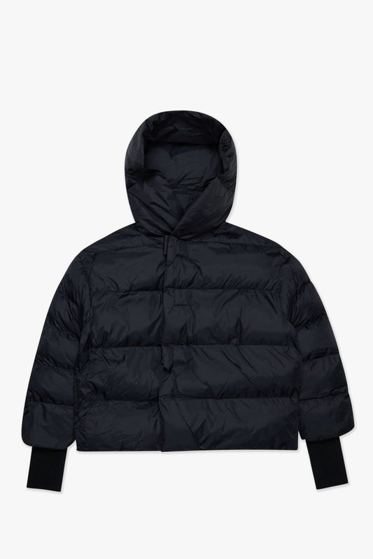 "SOLID" PUFFER JACKET BLACK - Valabasas