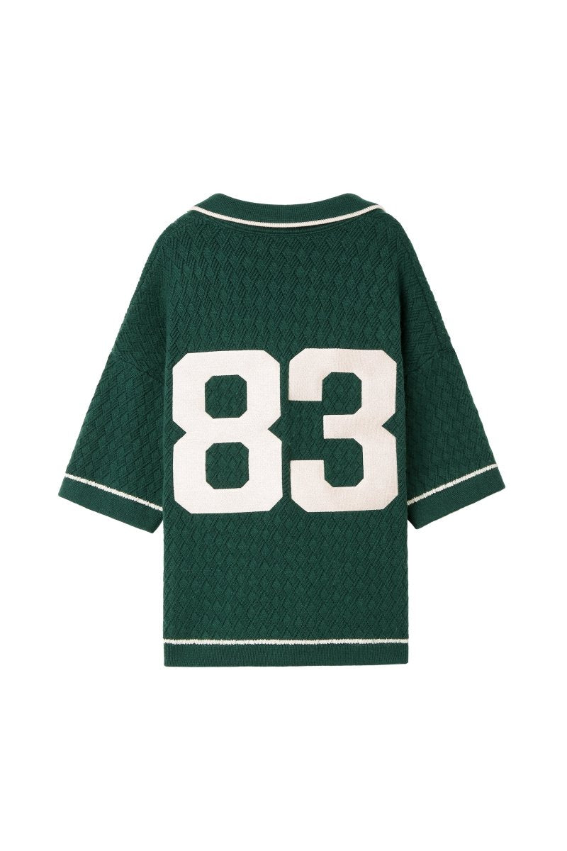 Solis Knit Polo – Green (Cashmere Blend) - Valabasas