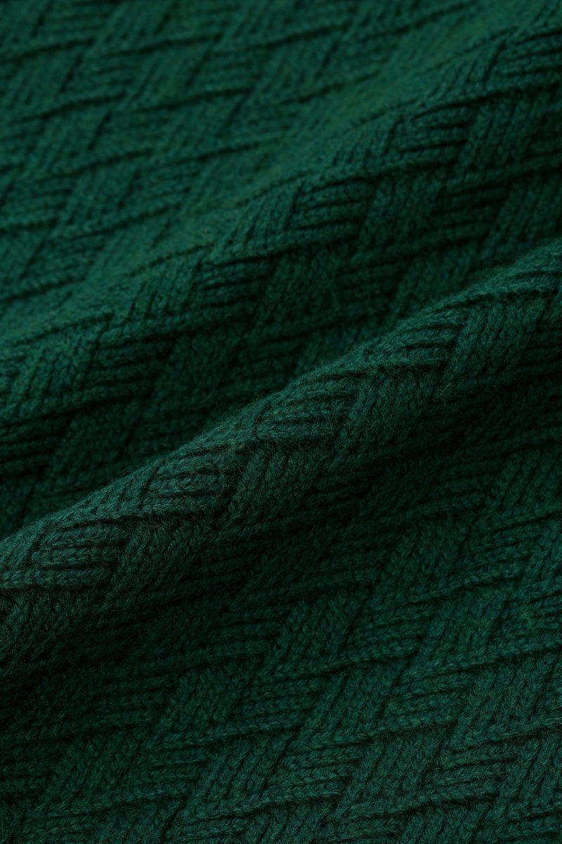 Solis Knit Polo – Green (Cashmere Blend) - Valabasas