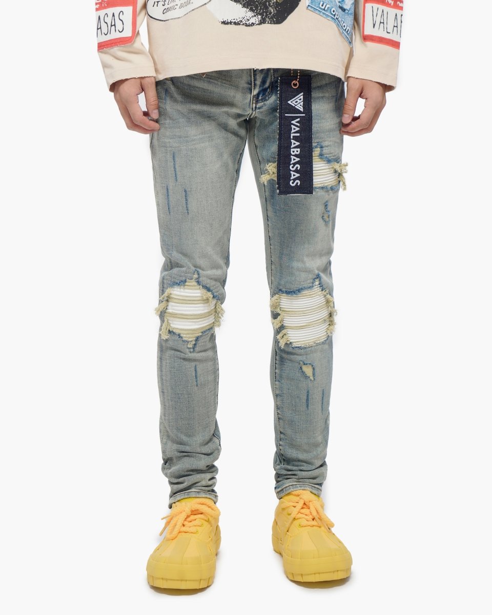 Solmere Light Blue Skinny Jeans - Valabasas