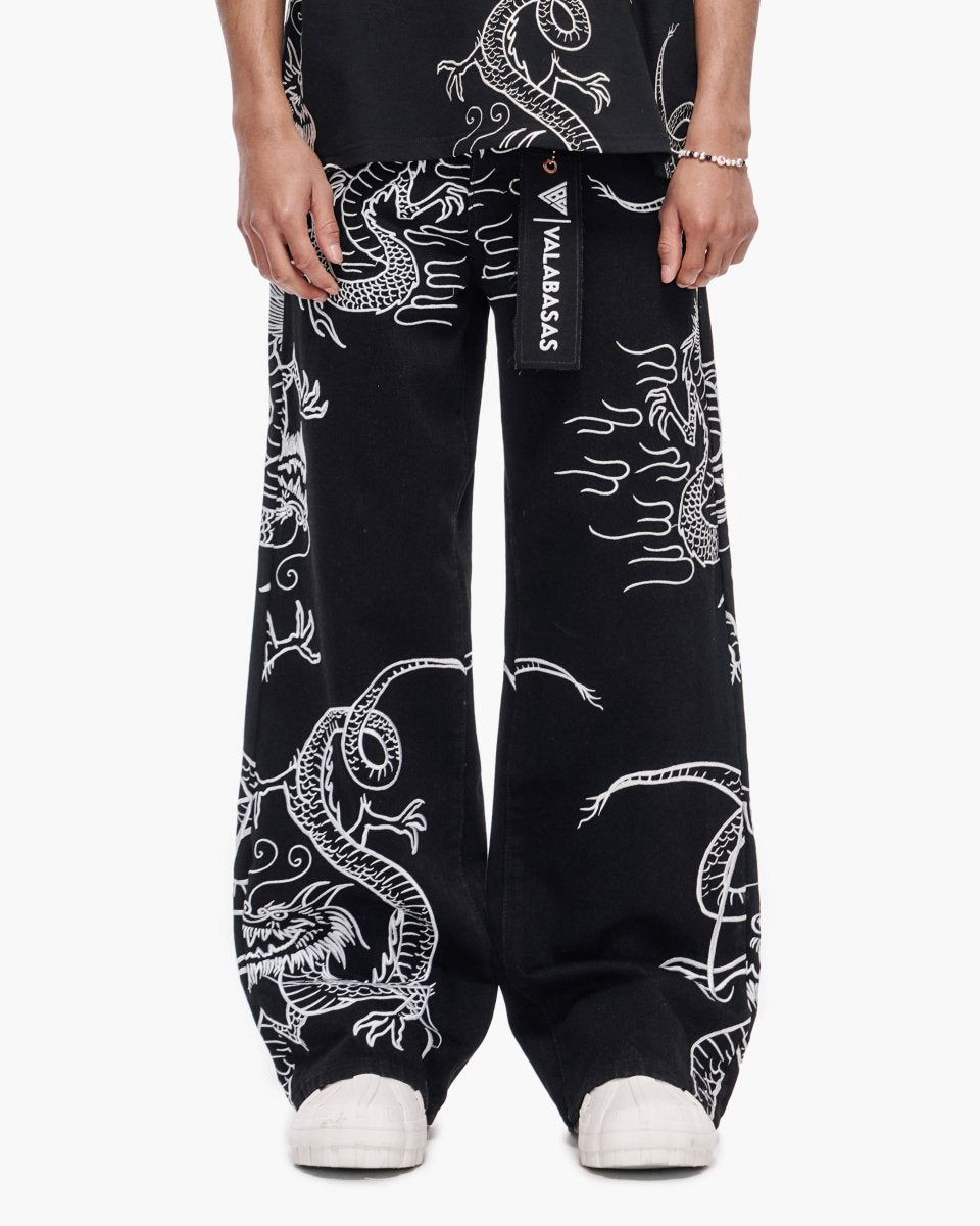 Soru Baggy Denim Jet Black - Valabasas