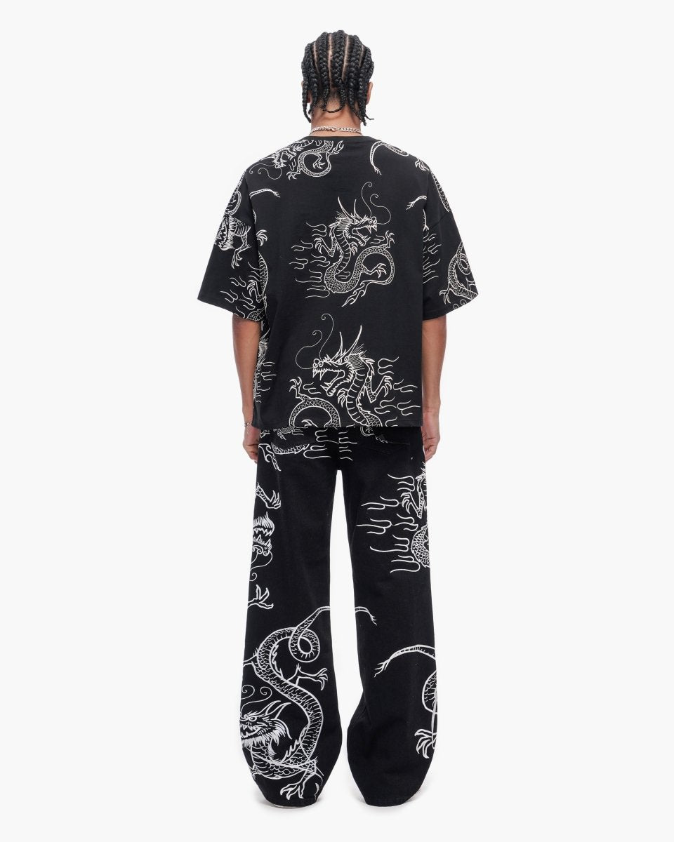 Soru Baggy Denim Jet Black - Valabasas