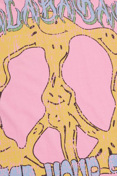 "SOUL FOOD" TEE VINTAGE PINK - Valabasas