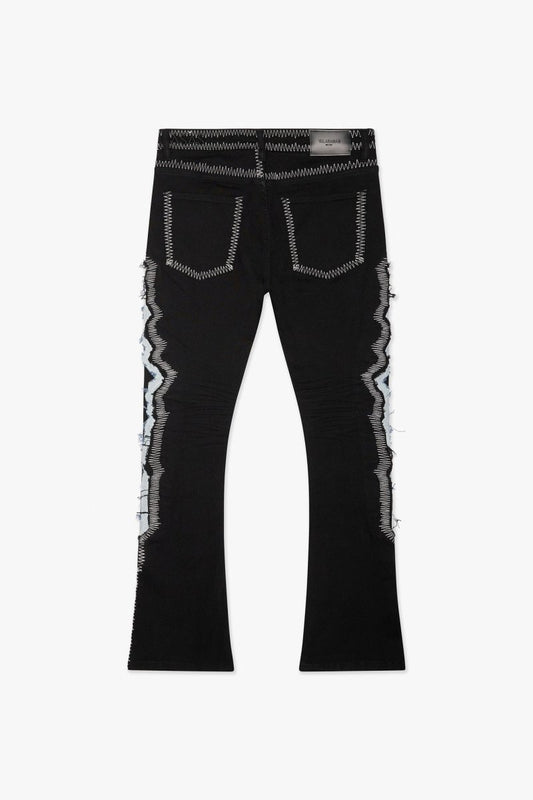 Spectral Stacked Flare Black Blue - Valabasas