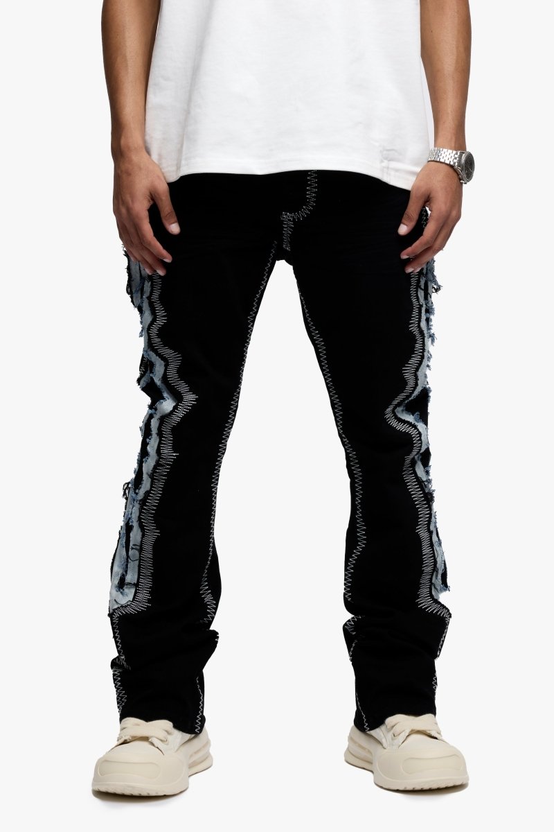 Spectral Stacked Flare Black Blue - Valabasas