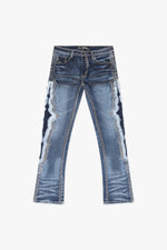 Spectral Stacked Flare Blue Lt Blue