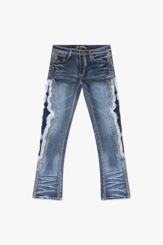 Spectral Stacked Flare Blue Lt Blue - Valabasas