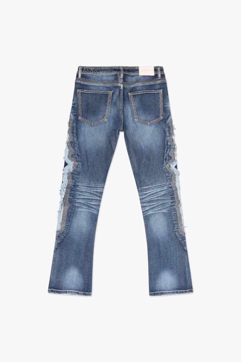 Spectral Stacked Flare Blue Lt Blue