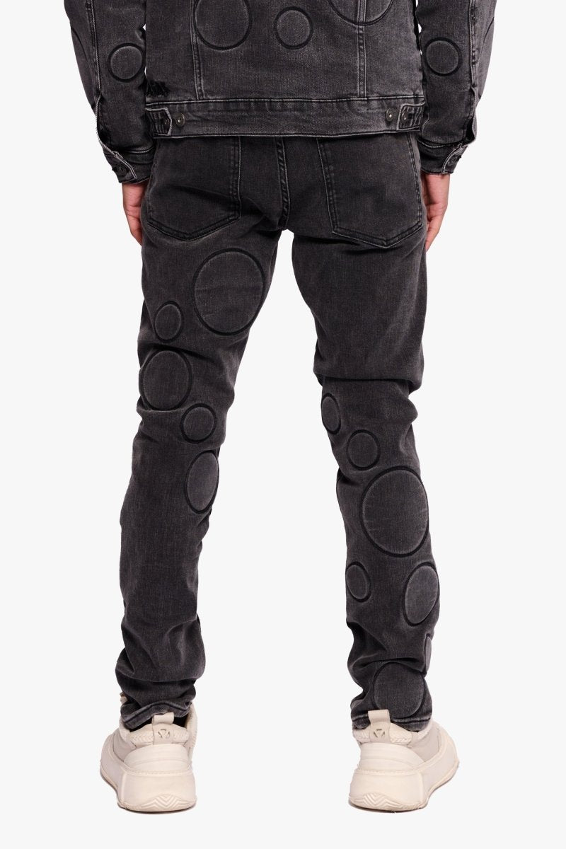 Spore Black Grey Skinny Jean - Valabasas