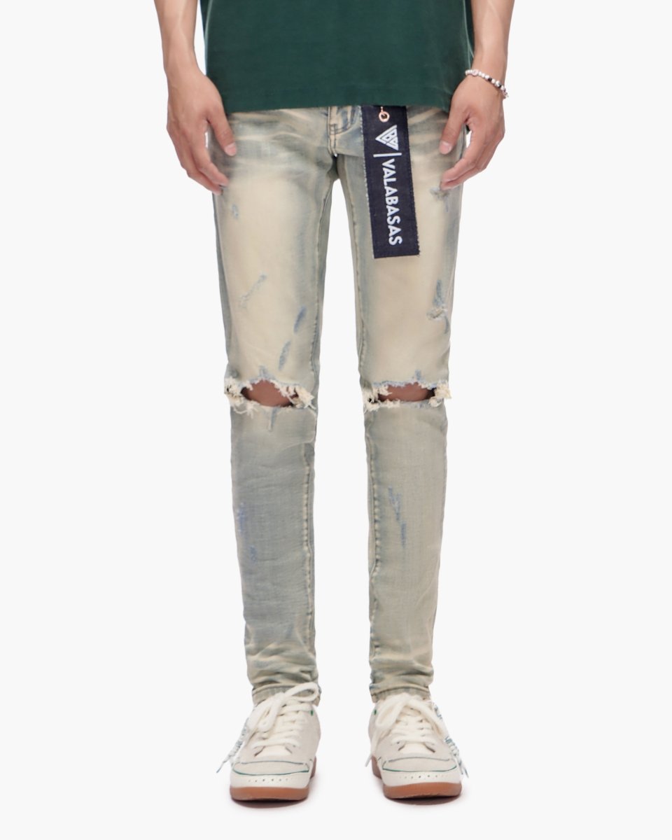 Stab Vintage Wash Skinny Jeans - Valabasas