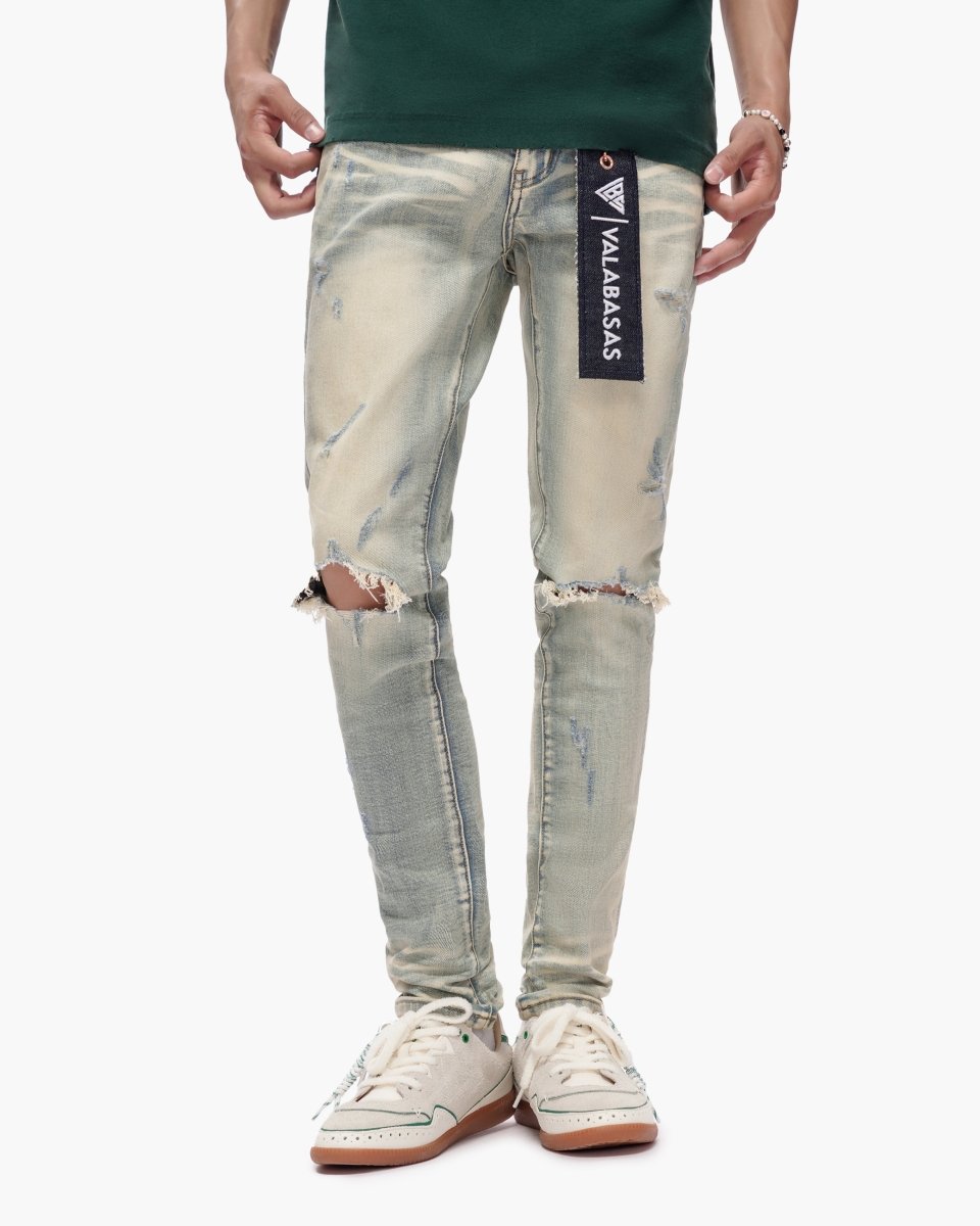Stab Vintage Wash Skinny Jeans - Valabasas