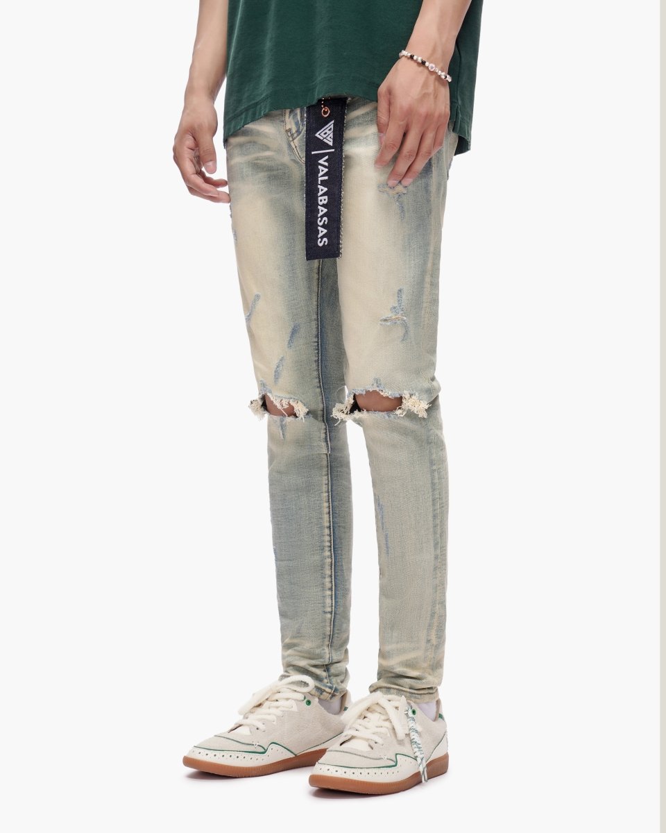 Stab Vintage Wash Skinny Jeans - Valabasas