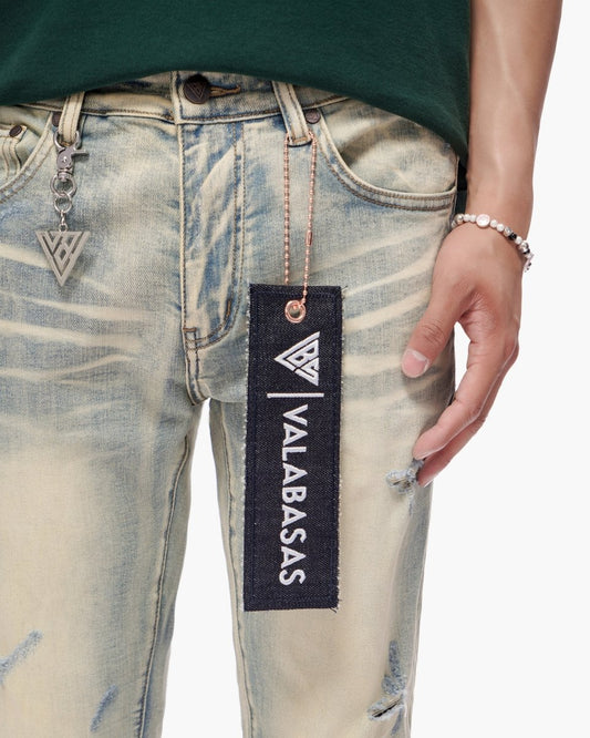 Stab Vintage Wash Skinny Jeans - Valabasas