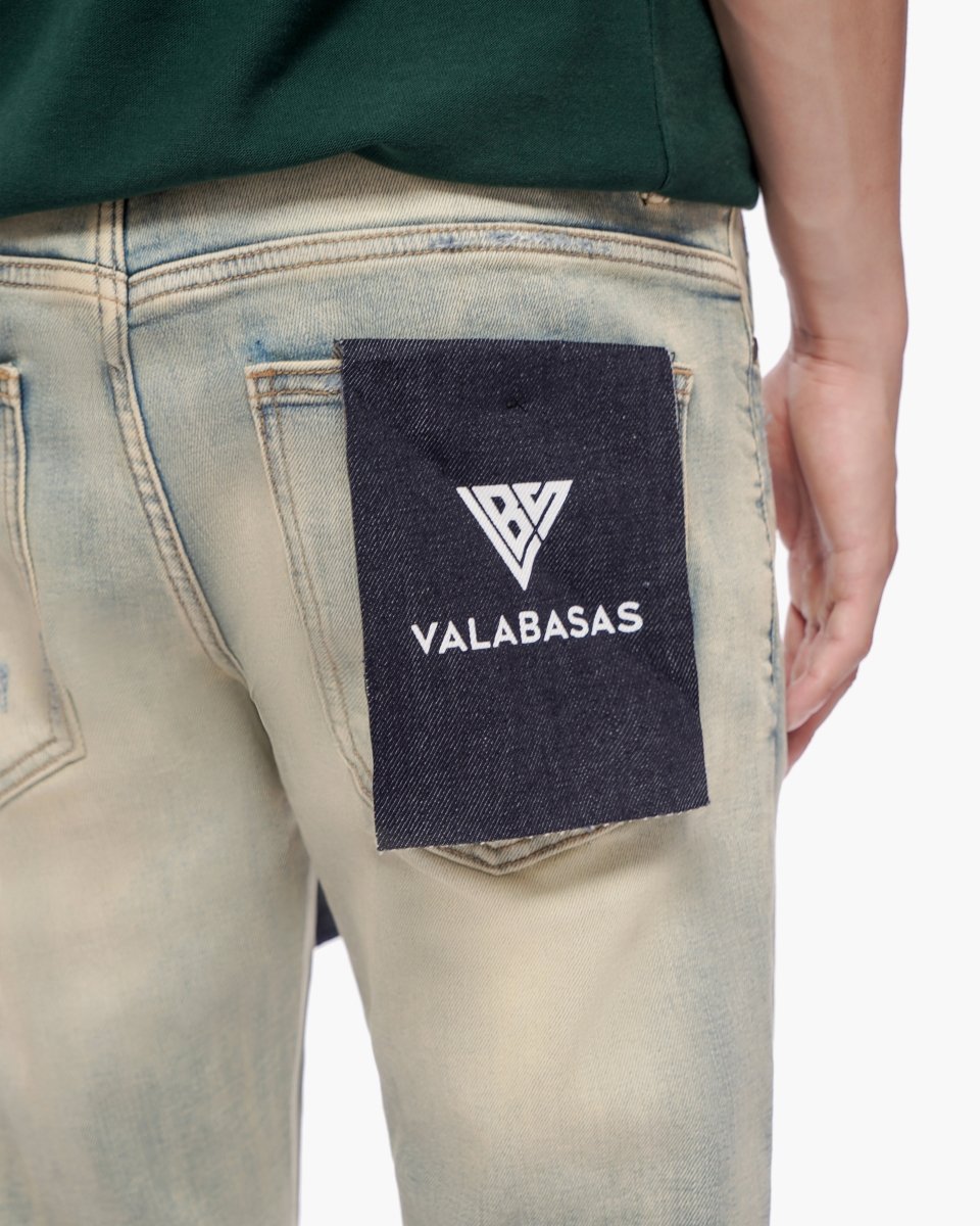 Stab Vintage Wash Skinny Jeans - Valabasas