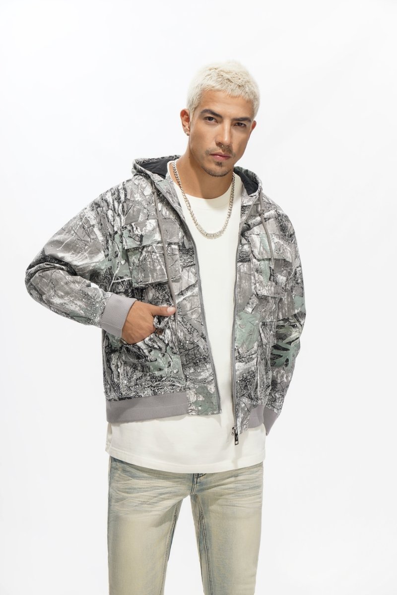Stalker Jacket Grey Forest - Valabasas