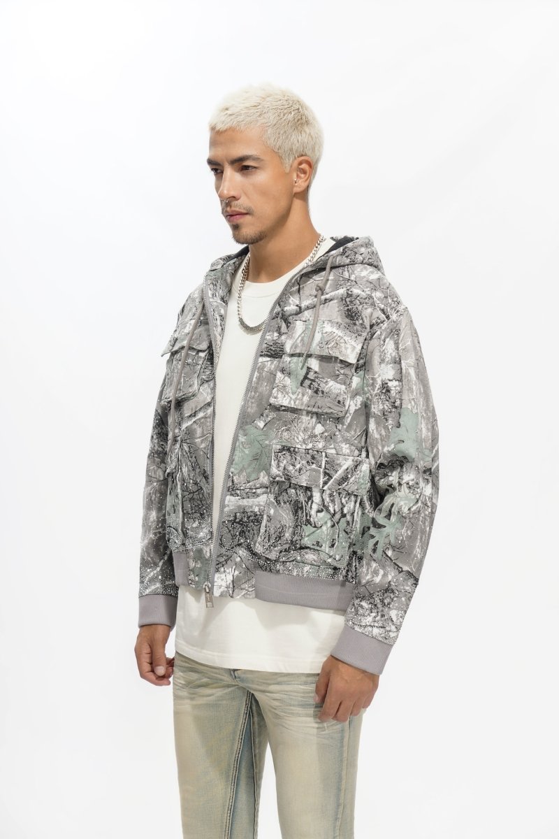Stalker Jacket Grey Forest - Valabasas