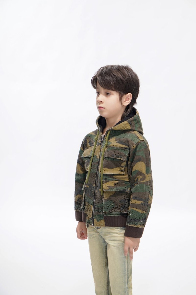 Stalker Kids Foilage Green Jacket - Valabasas