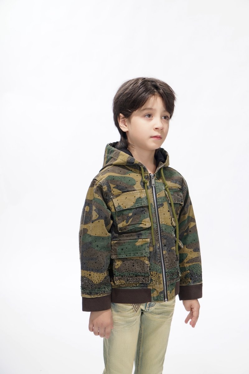 Stalker Kids Foilage Green Jacket