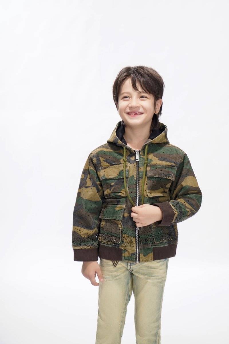 Stalker Kids Foilage Green Jacket - Valabasas