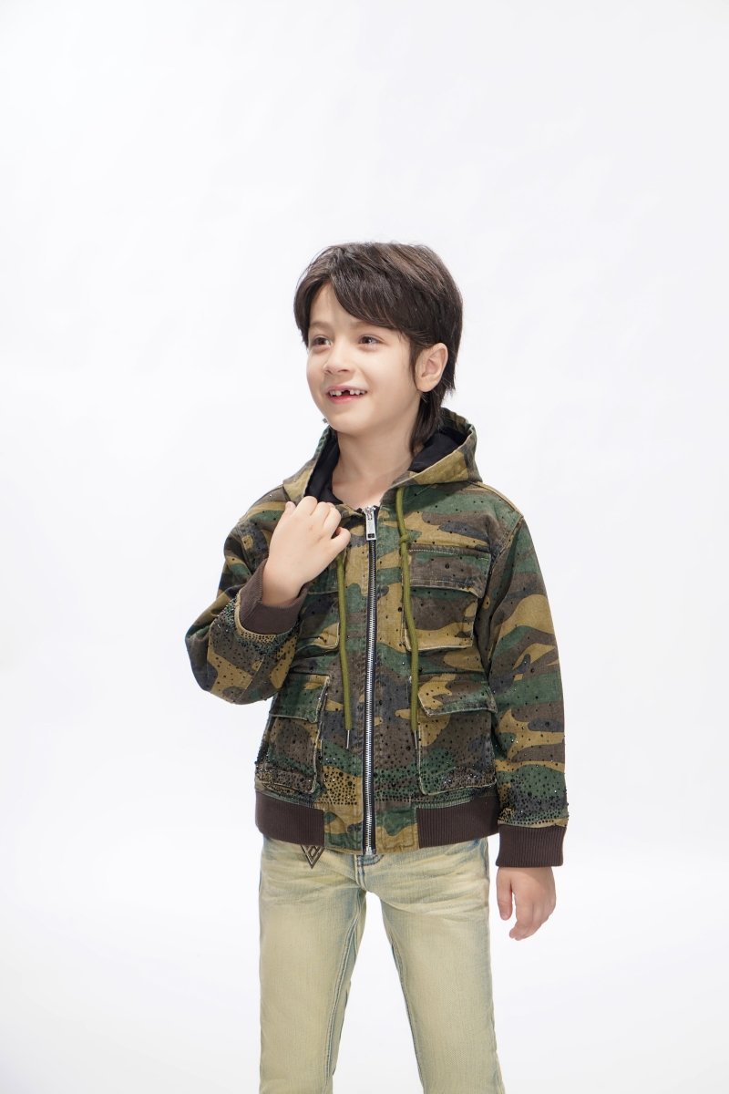 Stalker Kids Foilage Green Jacket - Valabasas