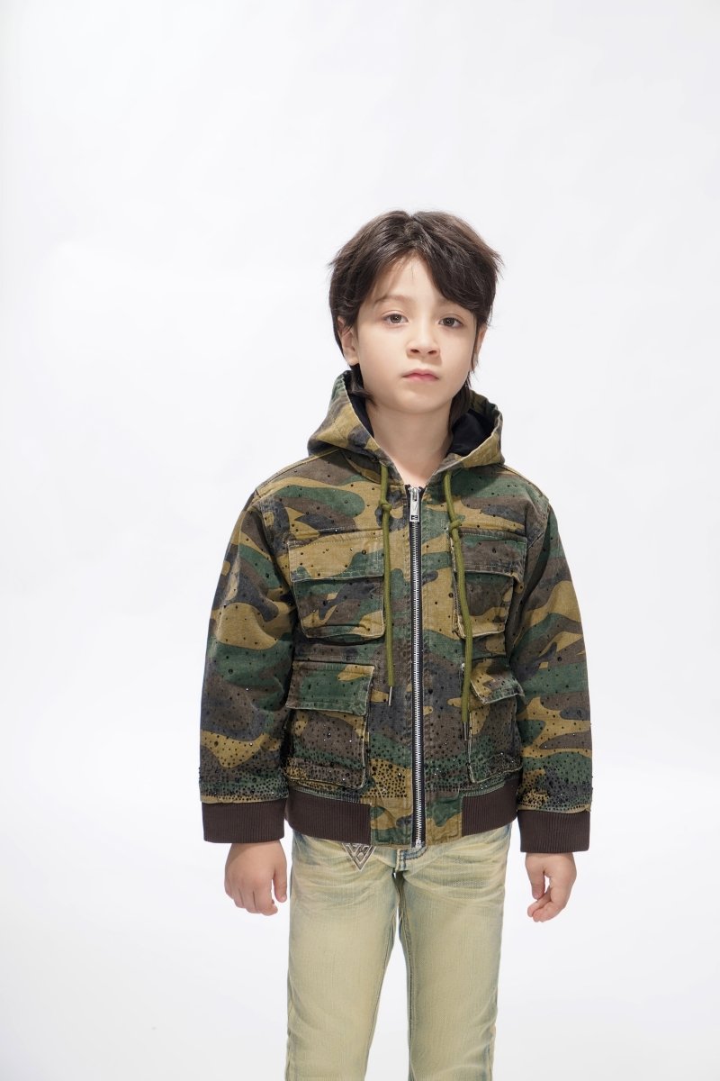 Stalker Kids Foilage Green Jacket - Valabasas