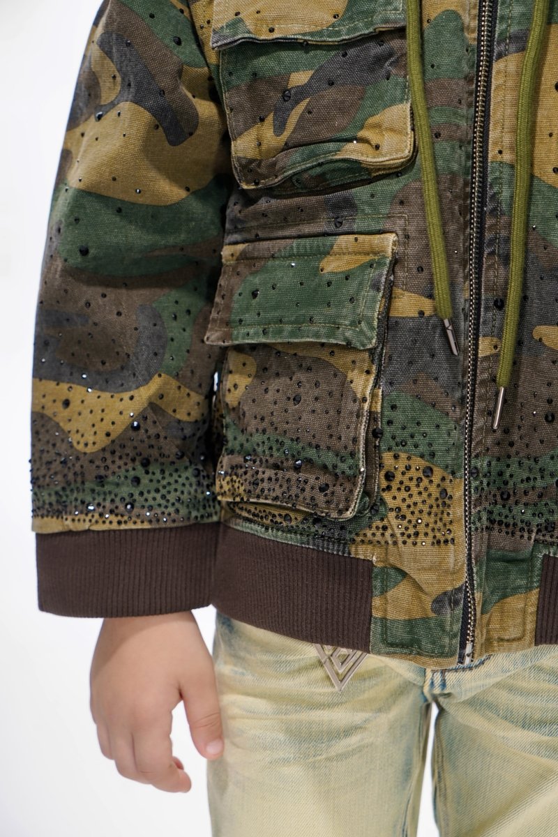 Stalker Kids Foilage Green Jacket