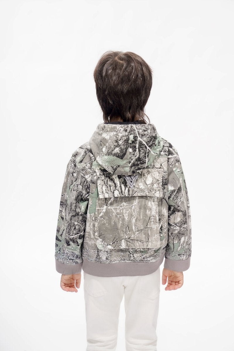 Stalker Kids Grey Forest Jacket - Valabasas