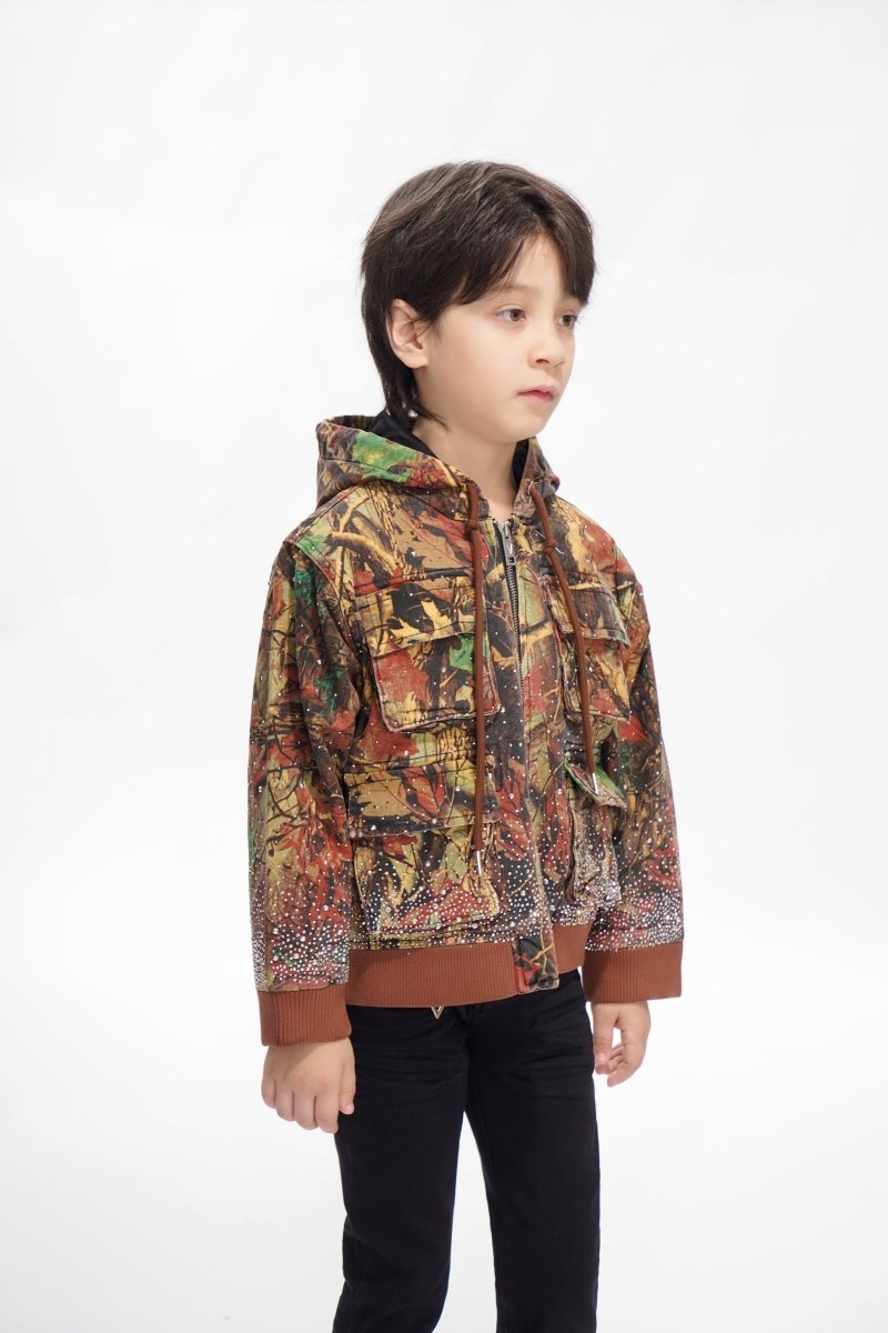 Stalker Kids Leaf Camo Jacket - Valabasas