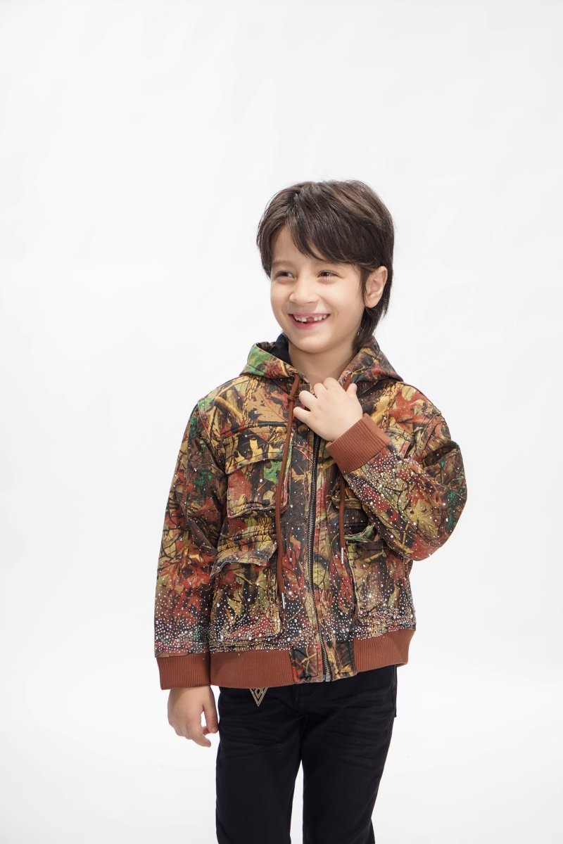 Stalker Kids Leaf Camo Jacket - Valabasas
