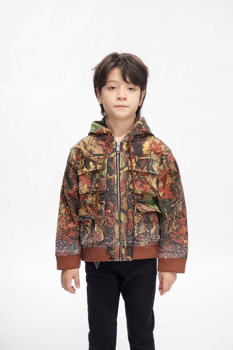 Stalker Kids Leaf Camo Jacket - Valabasas