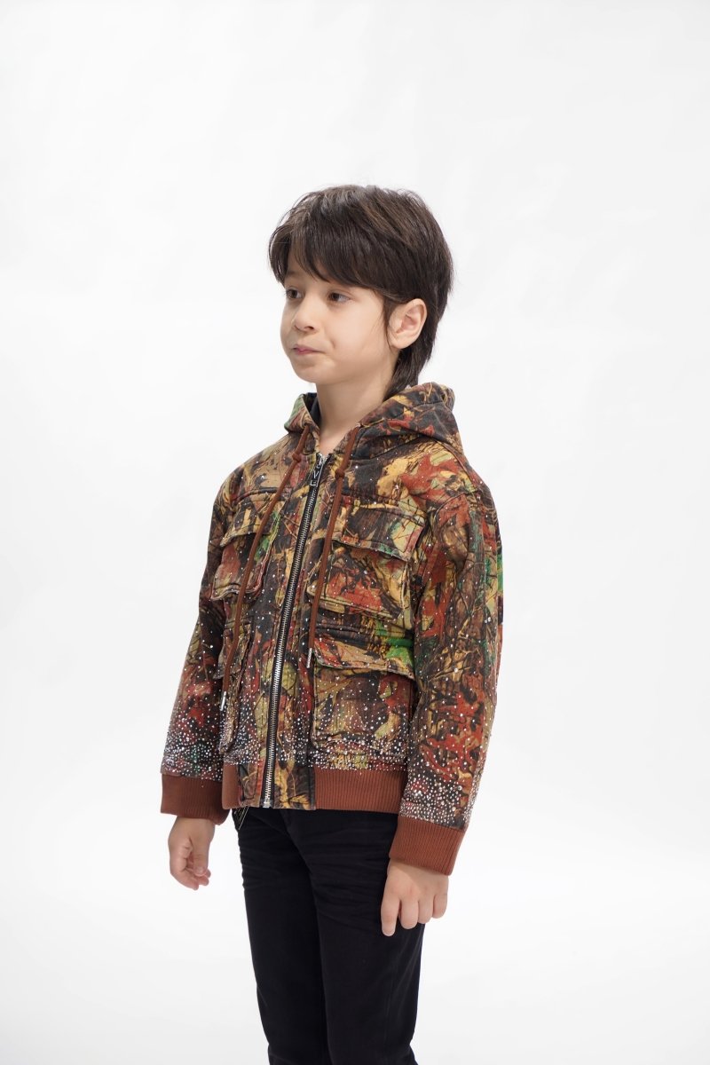 Stalker Kids Leaf Camo Jacket - Valabasas