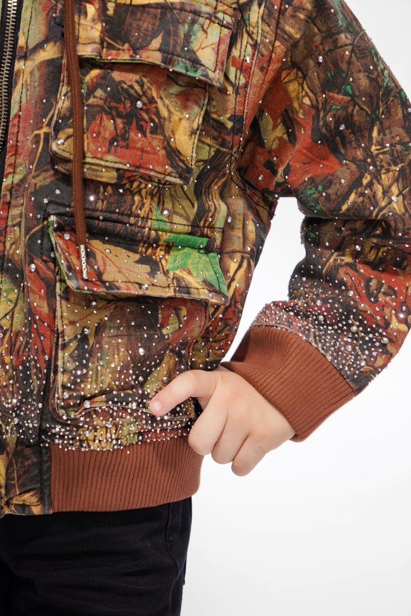 Stalker Kids Leaf Camo Jacket - Valabasas