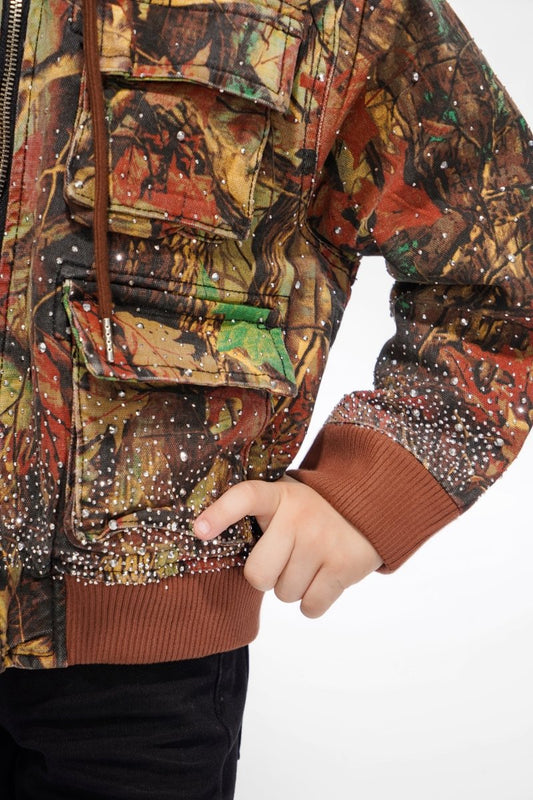 Stalker Kids Leaf Camo Jacket - Valabasas