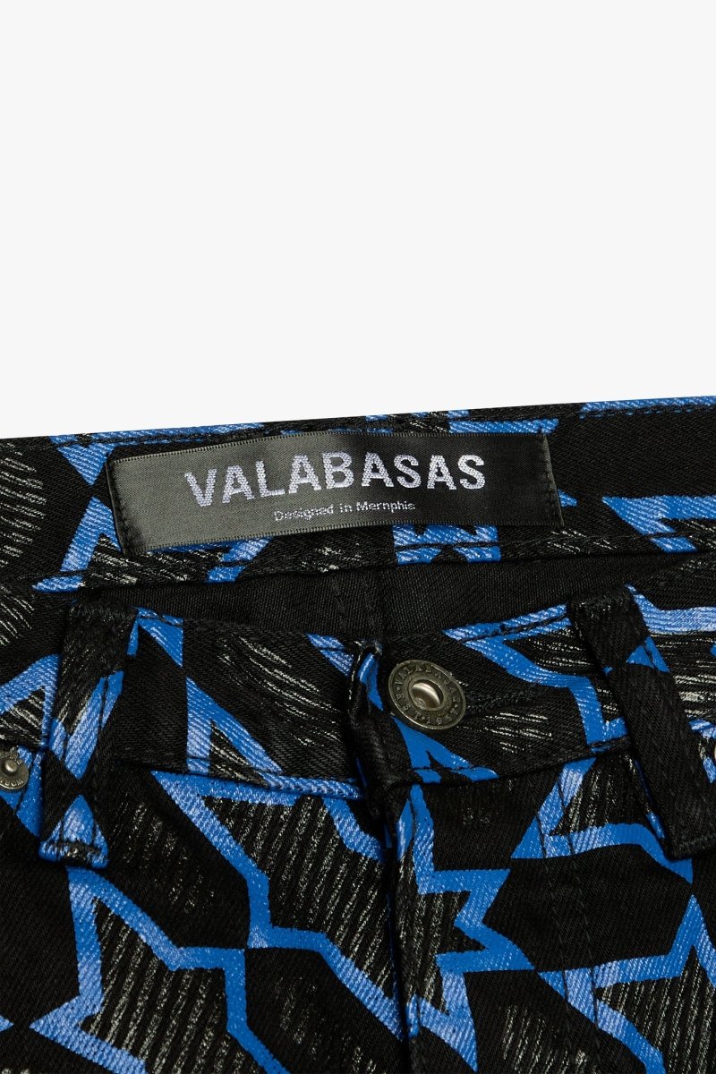 Starfall Straight Jean Royal Blue - Valabasas