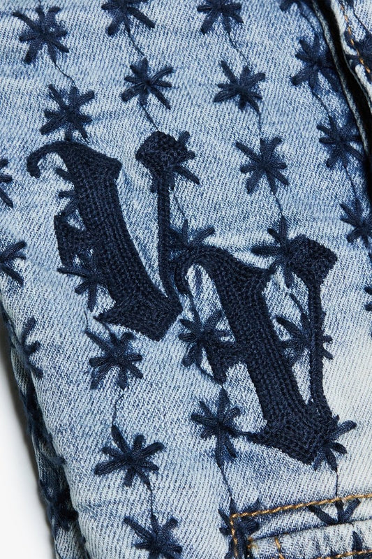 "STARLET" VEST BLUE/BLACK - Valabasas