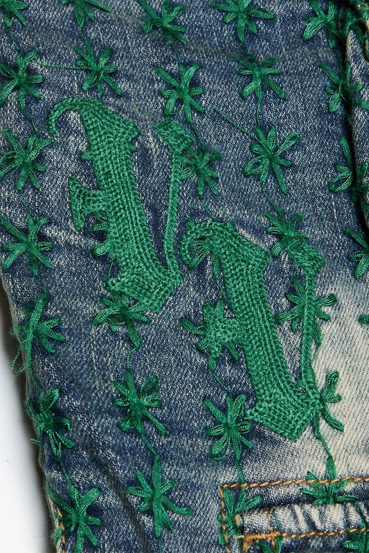 "STARLET" VEST BLUE/GREEN - Valabasas