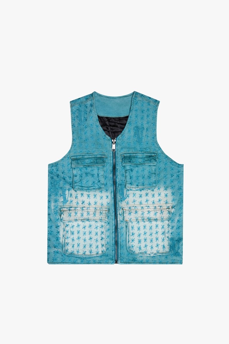 "STARLET" VEST LT.BLUE/BLUE - Valabasas