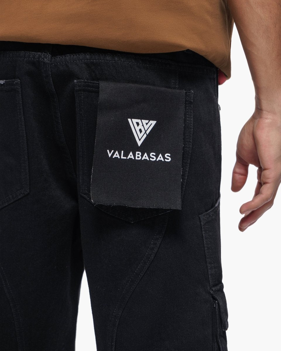 Static Jorts Black Washed - Valabasas
