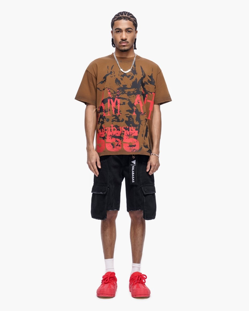 Static Jorts Black Washed - Valabasas