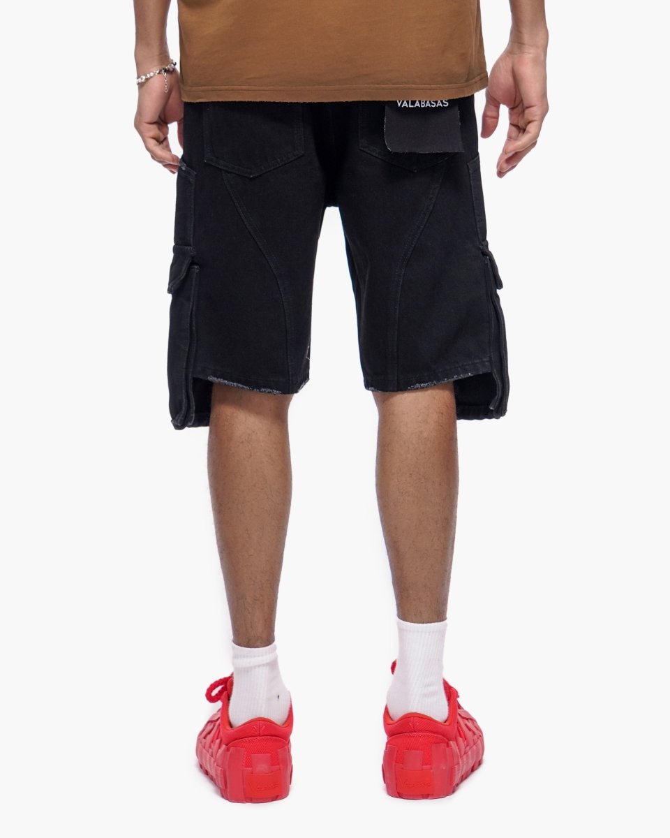 Static Jorts Black Washed - Valabasas