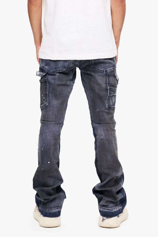 Stellar Night Stacked Dk Blue - Valabasas