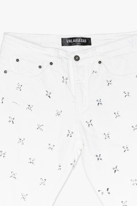 Stem Skinny Jean White - Valabasas