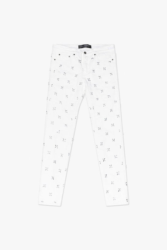 Stem Skinny Jean White - Valabasas