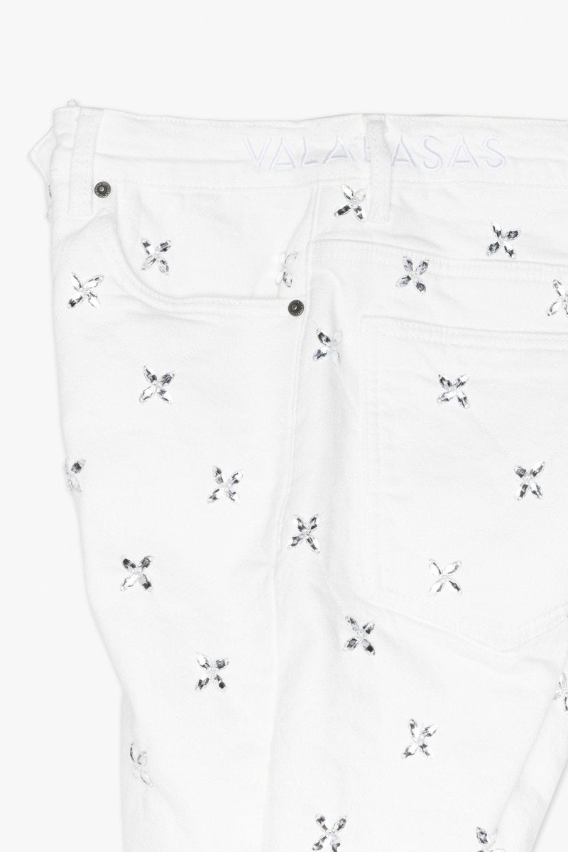 Stim Stacked Jean White