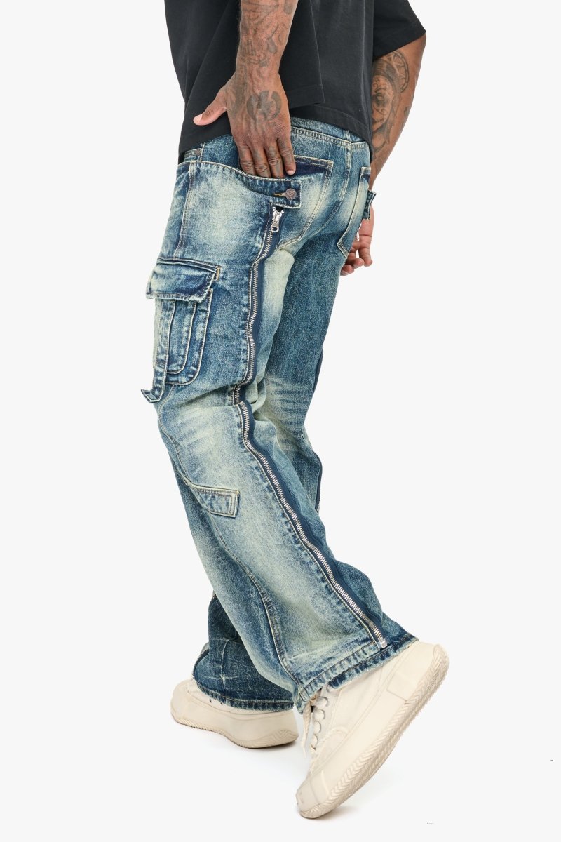 Stock Baggy Vintage Blue - Valabasas